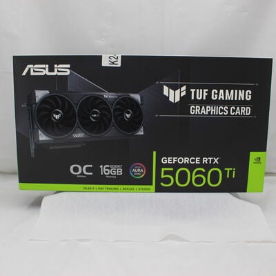 【通販センター】中古  ASUS TUF-RTX5060TI-O16G-GAMING (RTX5060Ti 16G) 178227 