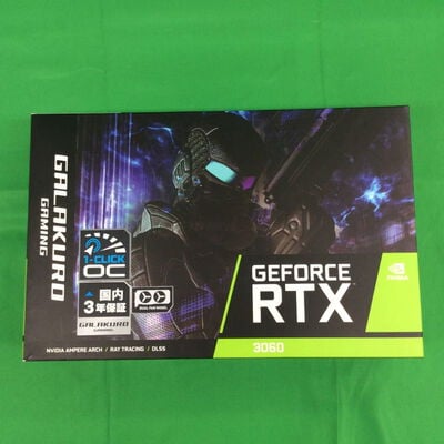 【川崎店】中古  玄人志向 GG-RTX3060-E12GB/OC/DF (RTX3060 12GB) 144779 