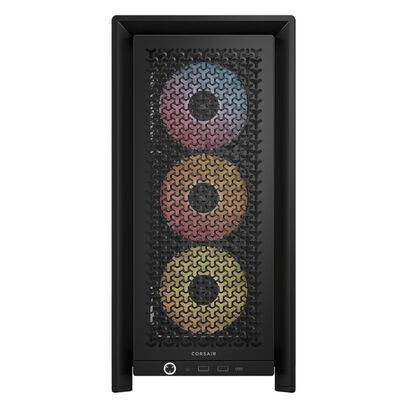 Corsair  FRAME 4000D RS ARGB Black CC-9011296-WW (E-ATX ガラス ブラック) 