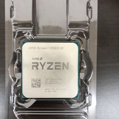 【長野稲里店】中古  AMD Ryzen 7 5700X3D (AM4/3.0/100M/C8/T16/105W) 169617 