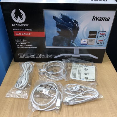 【甲府飯田店】中古  各社 23.8インチワイドゲーミングモニタ （フルHD 1920x1080 180Hz） 4720001544 
