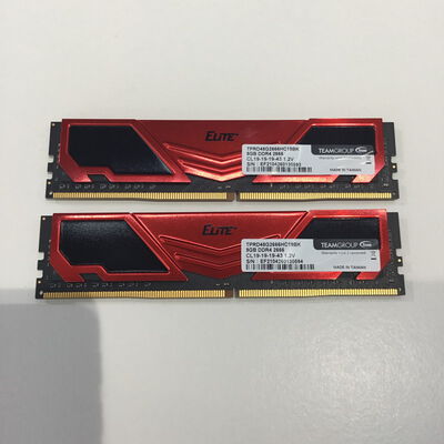 【松山環状枝松店】中古  8GB 2枚組(合計16GB) PC4-21300/DDR4-2666 デスクトップ用 190926 