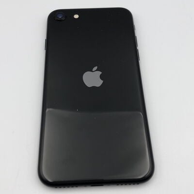【甲府飯田店】中古  【SIMロック解除済み】【SoftBank】Apple iPhoneSE 4.7インチ (第2世代/2020) 64GB (ブラック) MHGP3J/A 新パッケージ版 155758 