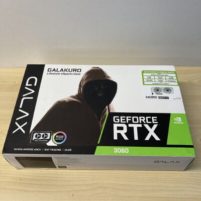 【博多店】中古  玄人志向 GK-RTX3060-E12GB/OC/WHITE (RTX3060 12GB) 144780 