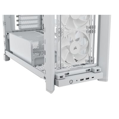 Corsair  FRAME 4000X RS White CC-9011303-WW (E-ATX ガラス ホワイト) 