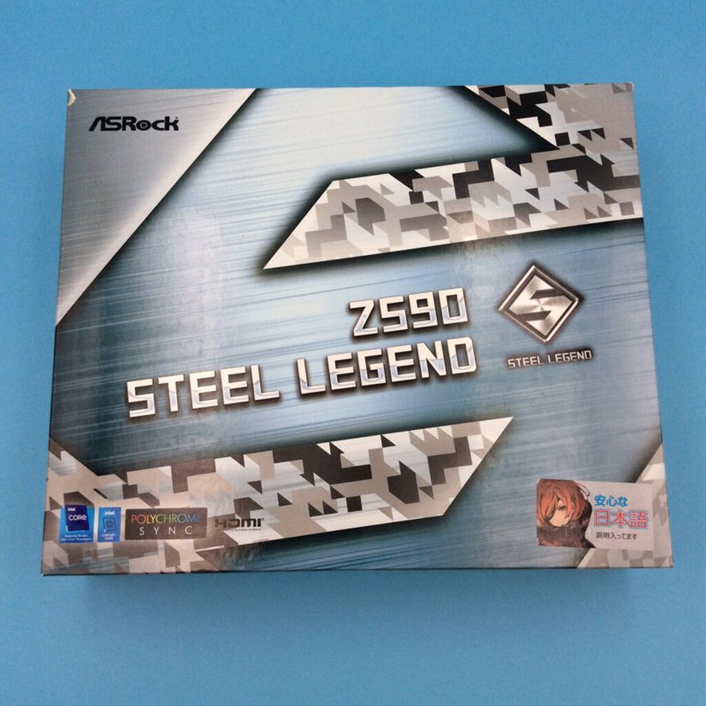 中古 ASRock Z590 Steel Legend (Z590 1200 ATX DDR4) 144863 （341813