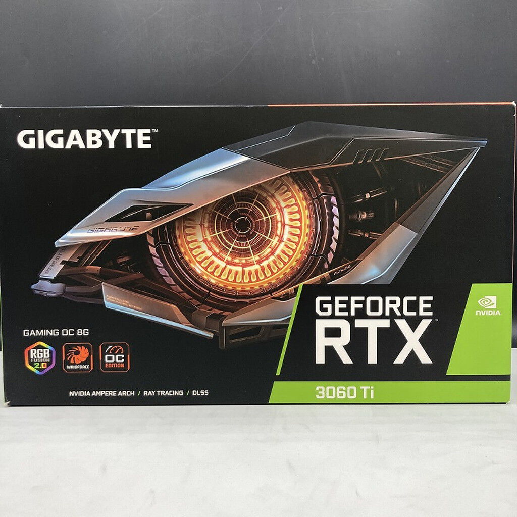 中古 GIGABYTE GV-N306TGAMING OC-8GD (RTX3060Ti 8GB) 144190