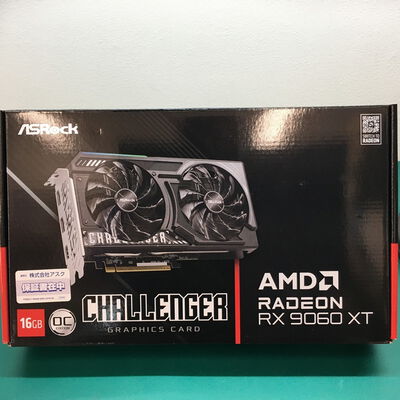 【佐賀南部バイパス店】中古  ASRock RX9060XT CL 16GO(RX9060XT Challenger 16G) 179897 