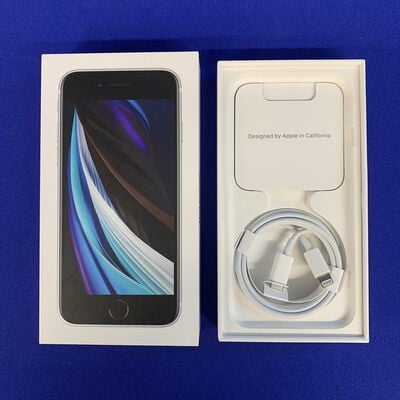 【横浜駅前店】中古  【au】Apple iPhoneSE 4.7インチ (第2世代/2020) 64GB (ホワイト) MHGQ3J/A 新パッケージ版 146172 