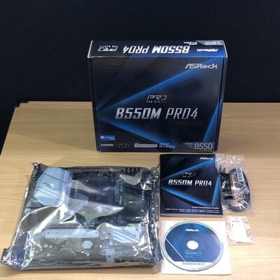【甲府飯田店】中古  ASRock B550M Pro4 (B550 AM4 mATX DDR4) 142938 