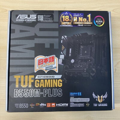 【博多店】中古  ASUS TUF GAMING B550M-PLUS (B550 AM4 mATX DDR4) 142911 
