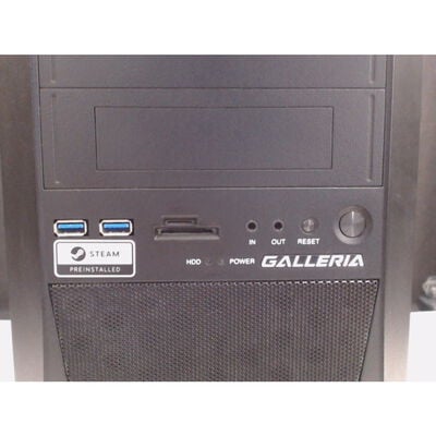 【前橋ｲﾝﾀｰｱｶﾏﾙ店】中古  GALLERIA XF (i7 9700K/32GB/SSD500GB+1TB/HDD2TB/RTX4070/W10H) 4540001593 