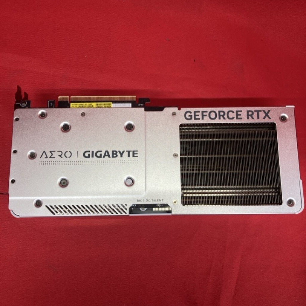中古 GIGABYTE GV-N407SAERO OC-12GD (RTX4070 SUPER 12GB) 163387