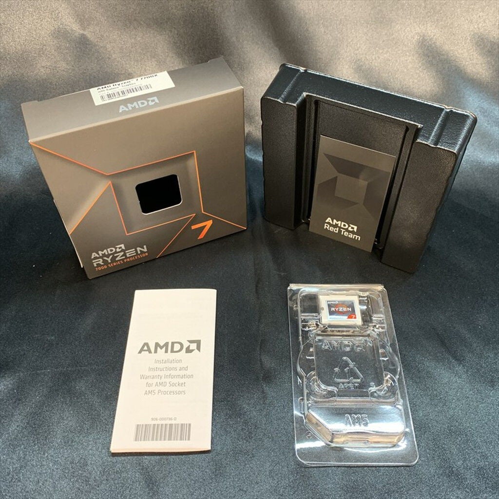 中古 AMD Ryzen 7 7700X (AM5/4.5GHz/40M/C8/T16/105W 152463 （374879