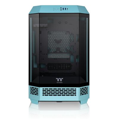 Thermaltake  The Tower 300 Turquoise CA-1Y4-00SBWN-00 (MicroATX ガラス ターコイズ) 