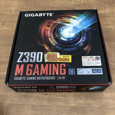 【宇都宮鶴田店】中古  GIGABYTE Z390 M GAMING (Z390 1151 mATX DDR4) 138858