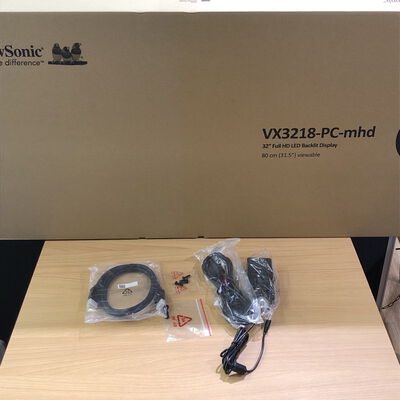 【甲府飯田店】中古  Viewsonic VX3218-PC-MHD(31.5"W 2H1DP 湾曲 165Hz) 4720001694 