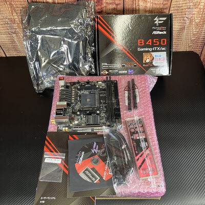 【富士青葉店】中古  ASRock Fatal1ty B450 Gaming-ITX/ac(B450 AM4 mITX) 137910 