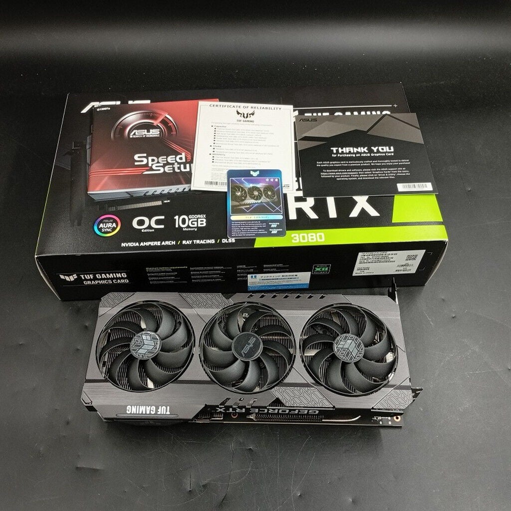中古 ASUS TUF-RTX3080-10G-GAMING (RTX3080 10G) 143507 （395179