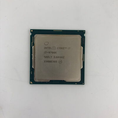 【大分店】中古  INTEL Core i7 9700K (1151/3.60GHz/12M/C8/T8) 138481 