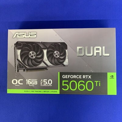 【横浜駅前店】中古  ASUS DUAL-RTX5060TI-O16G (RTX5060Ti 16G) 178229 