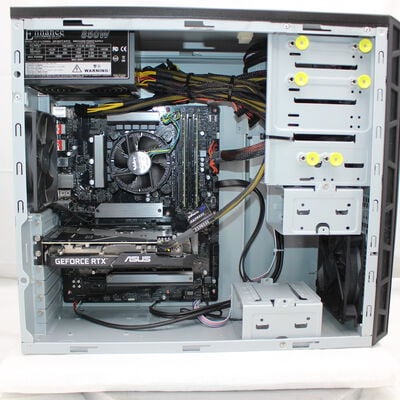 【通販センター】中古  インバースネット FRONTIER(Intel Core i5 10400F/16GB DDR4 (PC4)/SSD2TB/なし/NVIDIA GeForce RTX 3060 Ti 8GB/W11H64 MAR) 194633 