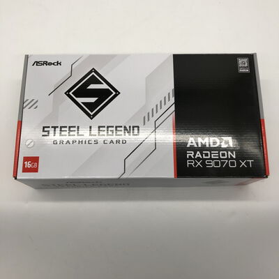 【郡山安積店】中古  ASRock RX9070XT SL 16G Steel Legend 16GB (RX9070XT 16G) 176937 