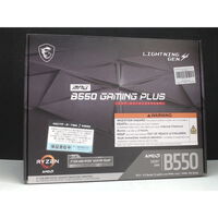 中古  MSI MPG B550 GAMING PLUS (B550 AM4 ATX DDR4) 4540001898 