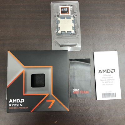 【福山ココローズ店】中古  AMD Ryzen 7 9700X (AM5/3.8GHz/40M/C8/T16/65W) 169022 