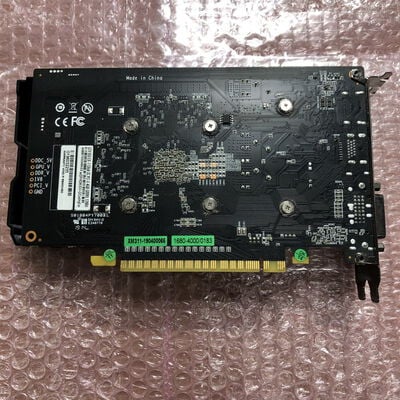 【宮崎恒久店】中古  玄人志向 GF-GTX1650-E4GB/OC/DF (GTX1650 4GB)_ 185740 