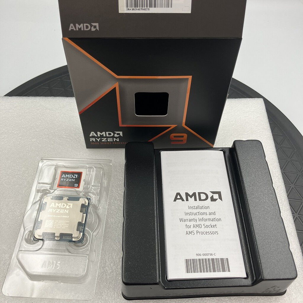 中古 AMD Ryzen 9 9900X (AM5/4.4GHz/76M/C12/T24/120W) 169025