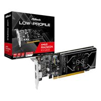ASRock  Radeon RX 6400 Low Profile 4GB (RX6400 LP 4G) 