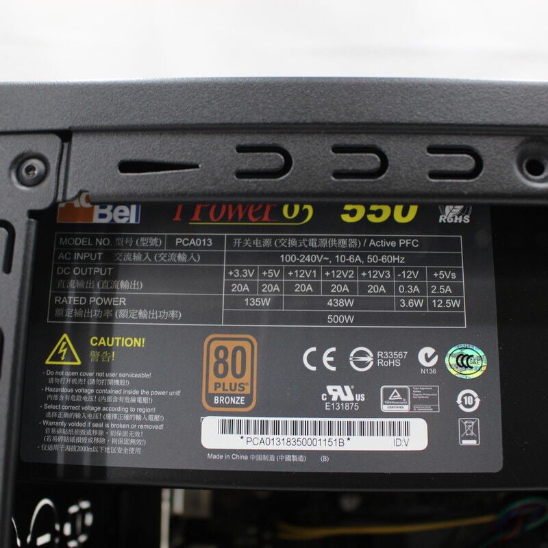 中古 THIRDWAVE GALLERIA KTM(Intel Core i5 9400F/16GB DDR4 (PC4