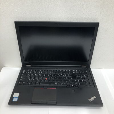 【福山ココローズ店】中古  Lenovo ThinkPad P52　20MAS12700 (Core i7 8750H/16GB/SSD512GB/-/NVIDIA Quadro P1000 4GB/15.6ｲﾝﾁ/1920x1080/Wi-Fi/WEBCAM/W11H64) 176658 