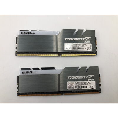 【水戸赤塚店】中古  G.Skill F4-3200C16D-32GTZRX (DDR4 PC4-25600 16GB 2枚組) 4680003361 