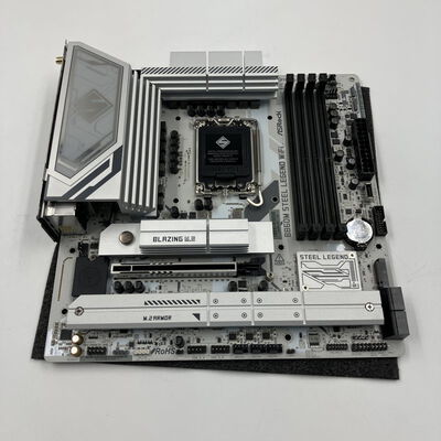 【なんば店】中古  ASRock B860M Steel Legend WiFi (B860 1851 mATX) 175437 