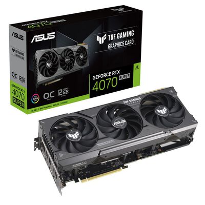 ASUS  TUF-RTX4070S-O12G-GAMING (GeForce RTX 4070 SUPER 12GB) 