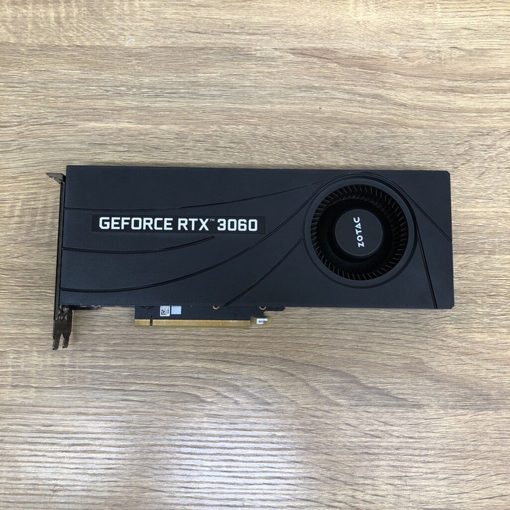 中古 ZOTAC ZT-A30600A-10B (RTX3060 12GB) 4990001169 （304257