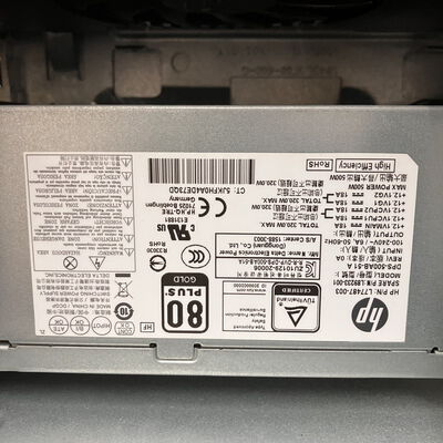 【長野稲里店】中古  HP Pavillion gaming Desktop TG01-1xxx(i7 10700F/16GB/SSD512GB/HDD2TB/RTX2060/W11P) 5110000456 