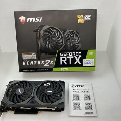 【秋葉原本店】中古  MSI GeForce RTX 3070 VENTUS 2X OC (RTX3070 8G) 143902 