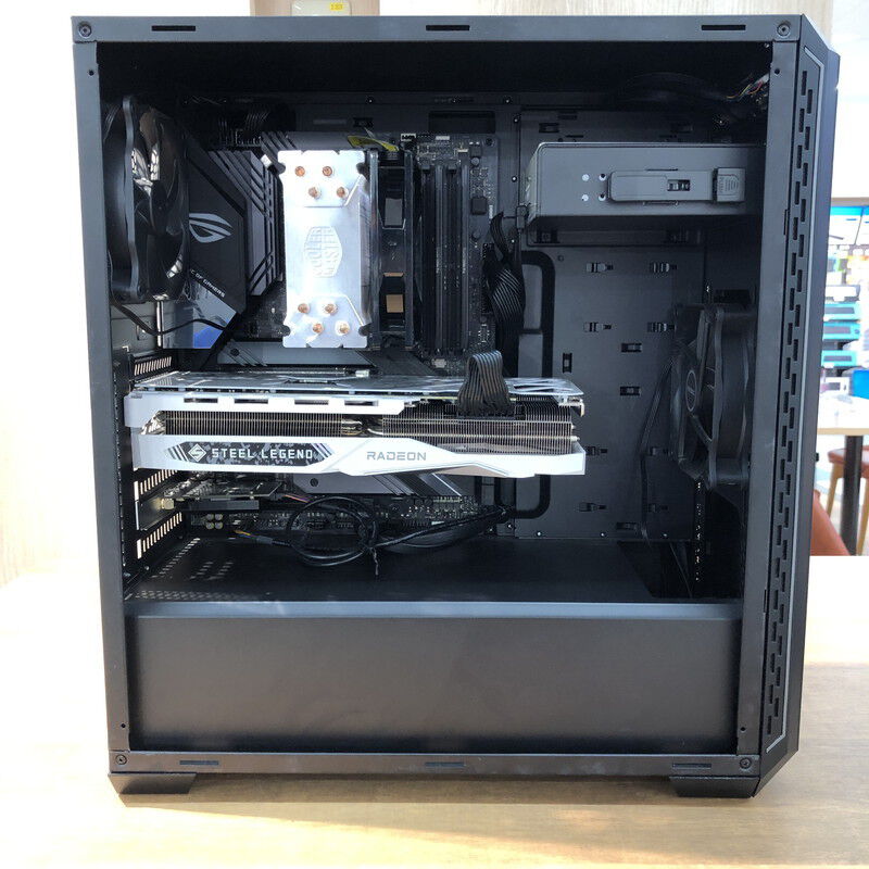 中古 自作パソコン(Ryzen9 3950X/32GB/SSD500GB SSD1TB HDD4TB/DVD
