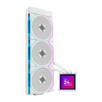 Lian-Li  HydroShift II LCD-S 360 TL GHS2LCDS36TW (360mm ホワイト) 