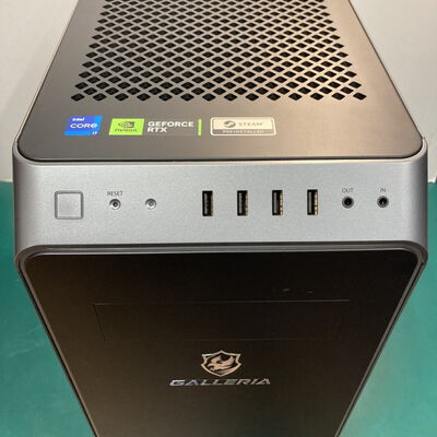 【富山本郷店】中古  GALLERIA ZA7C-R47T(Intel corei7 13700KF/DDR5 32GB/SSD1TB/HDD2TB/RTX4070Ti/Win11HOME) 4760001314 