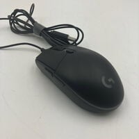 中古  Logicool G203 LIGHTSYNC Gaming Mouse G203-BK 146968 