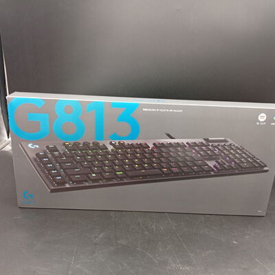 【大須店】中古  Logicool G813 LIGHTSYNC RGB Mechanical Gaming Keyboards-Tactile G813 3480036446 