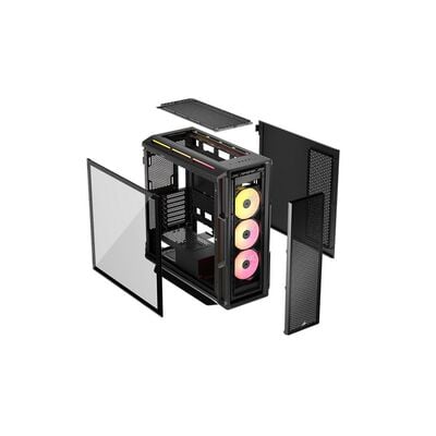 Corsair  iCUE LINK 5000T LX RGB Black CC-9011298-WW (E-ATX ガラス ブラック) 