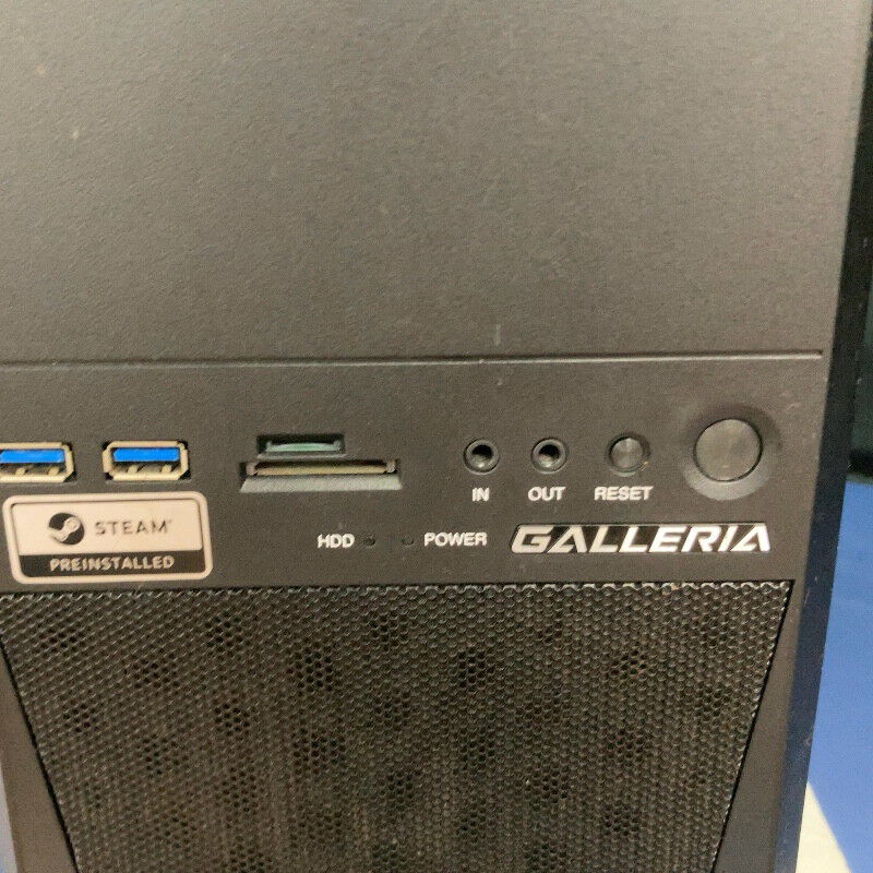 中古 GALLERIAゲーミングデスクトップ(Ryzen 5 3500/16GB/SSD500GB