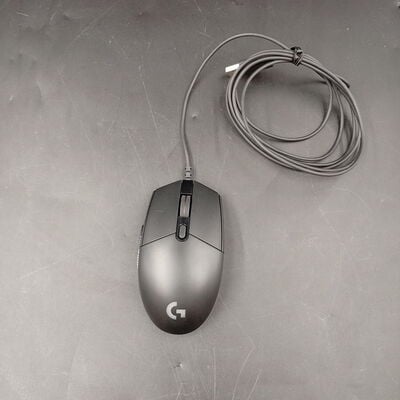 【大須店】中古  Logicool G203 LIGHTSYNC Gaming Mouse G203-BK 146968 