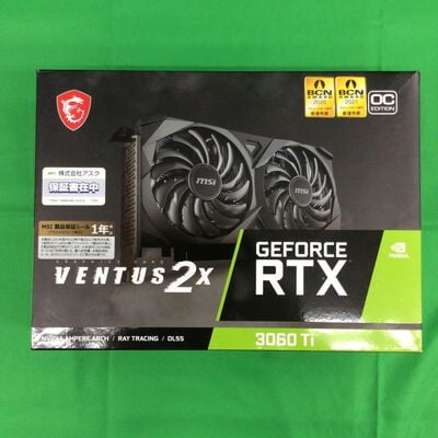 【川崎店】中古  MSI GeForce RTX 3060 Ti VENTUS 2X OCV1 (RTX3060Ti 8GB) 175518