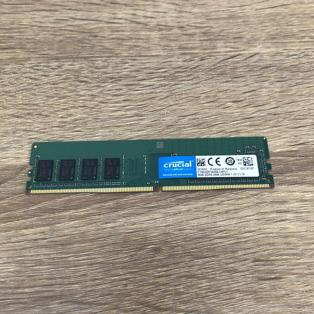 中古 PC4-21300 8GB デスクトップ用(DDR4-2666) 126165 （402651